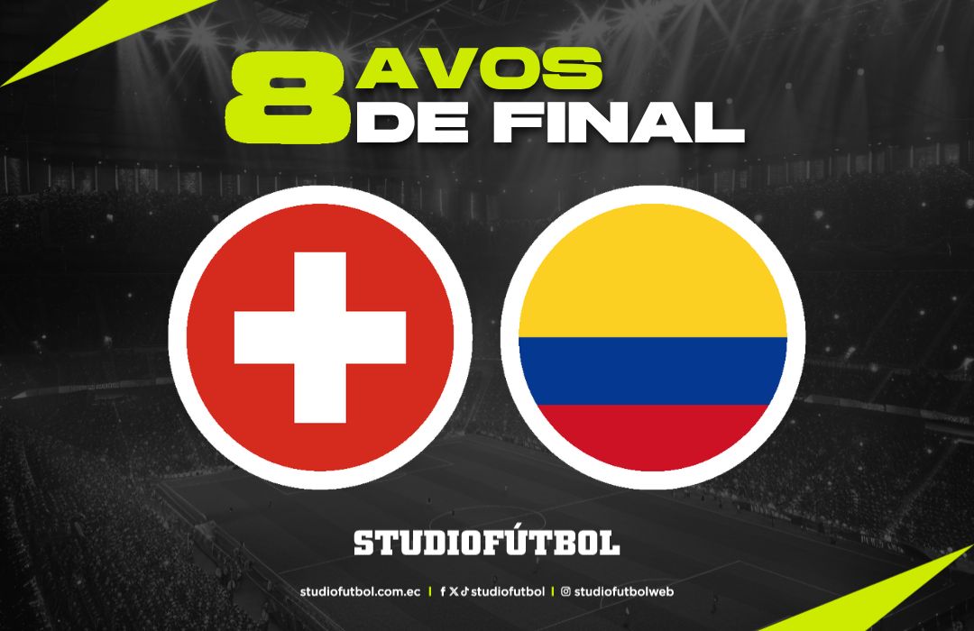 img of Colombia supera a Suiza en octavos de final de la Copa del Mundo