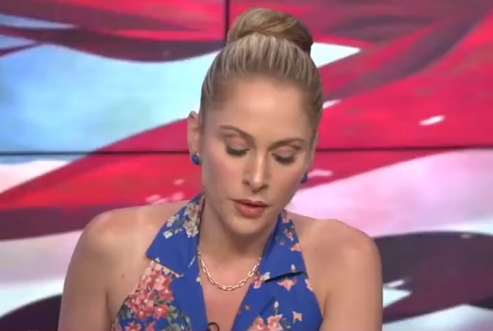 Ana Kasparian: "Estados Unidos enfrentó a dos países" en el Mundial - Ana Kasparian en un programa de TV
