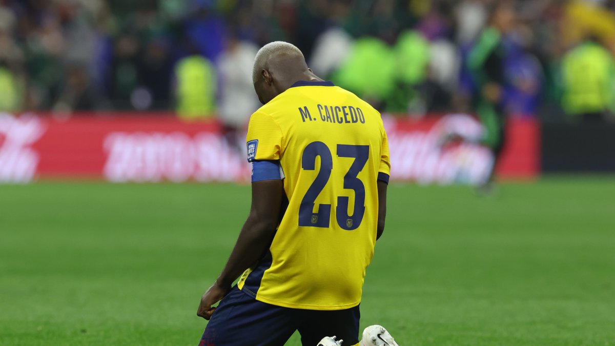 img of Moisés Caicedo: "Este golpe duele, pero no va a detenernos" tras eliminación en Mundial