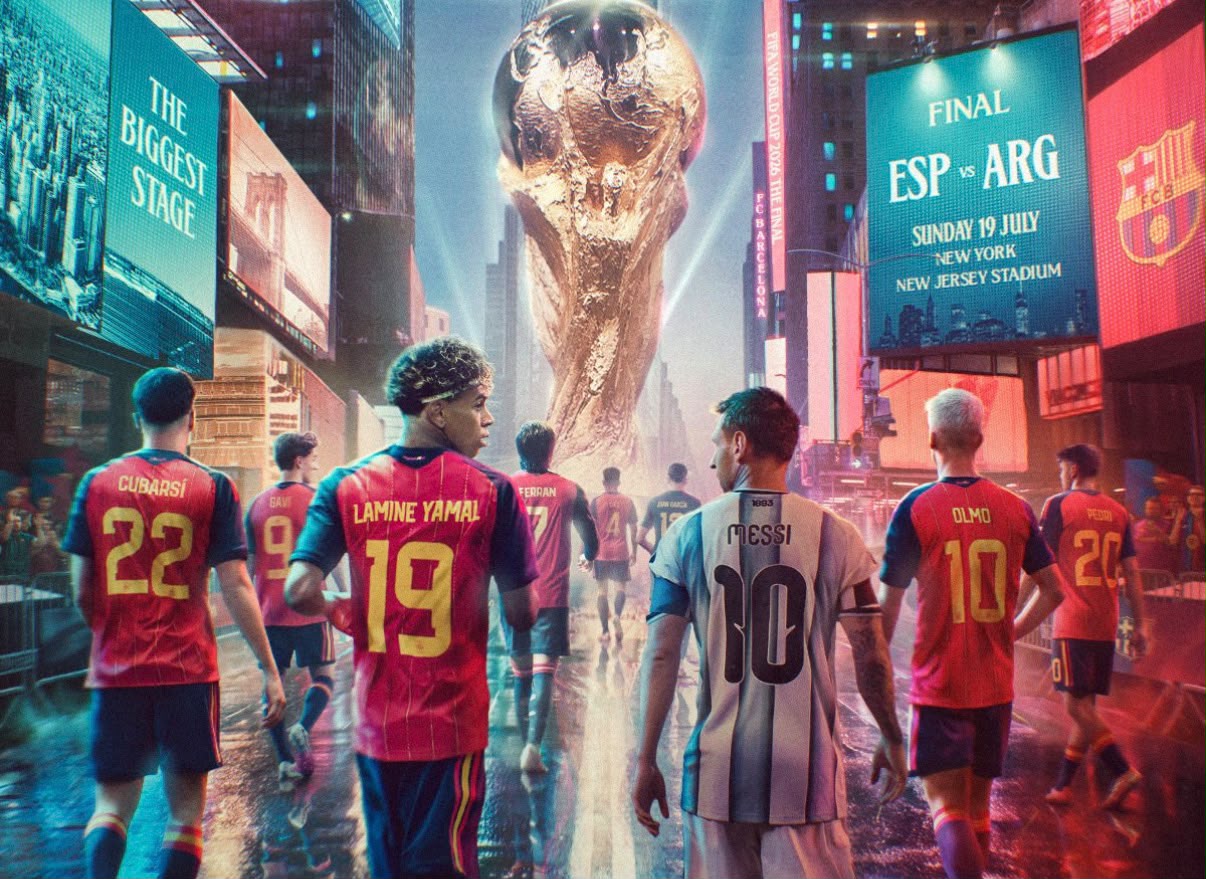La Masia se cruza en la final: Messi y Yamal, dos generaciones de talento