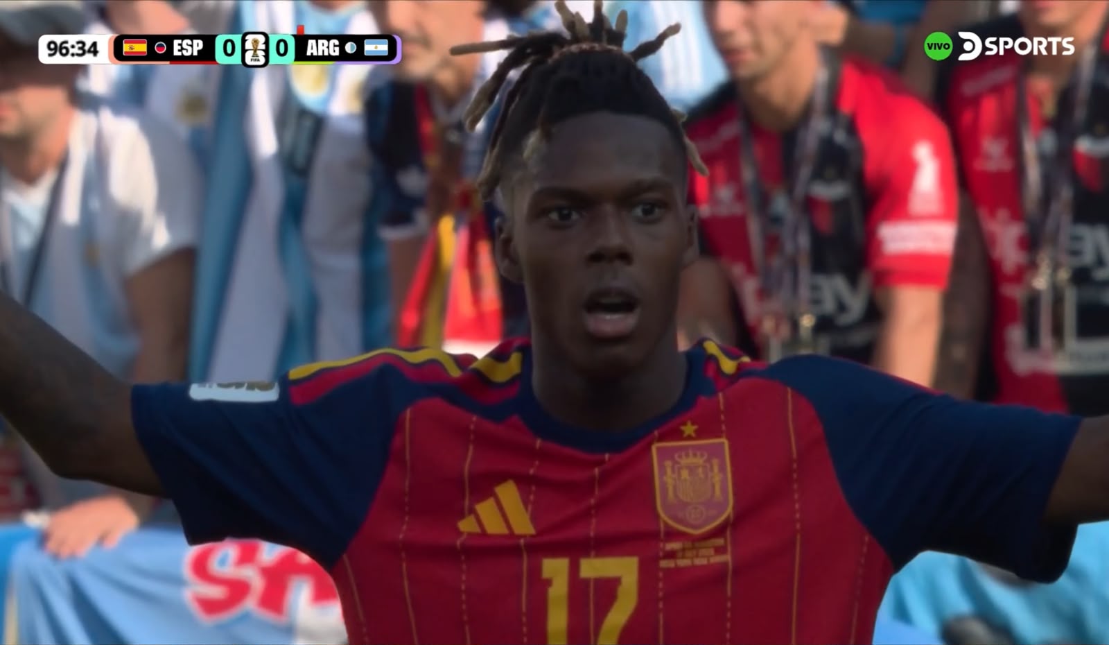 img of España se queda sin gol en tiempo extra tras falta de Mikel Merino
