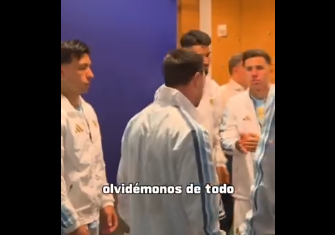 Messi arenga a Argentina: "Tranquilidad, olvidémonos de todo" antes de la final