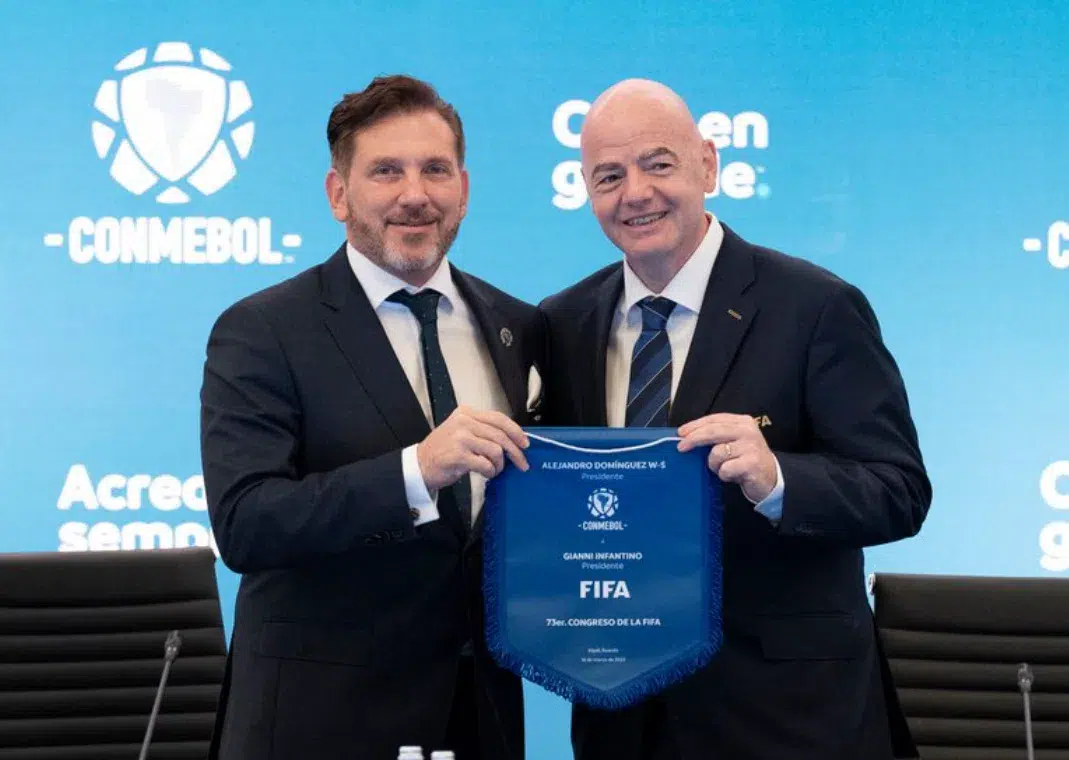 img of Domínguez defiende a Infantino como líder de la transformación de la FIFA