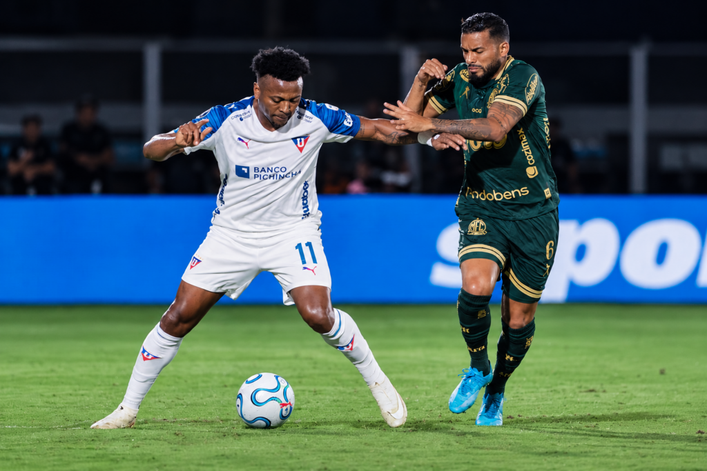 LDU iguala 1-1 ante Mirassol en Brasil y mantiene viva la llave