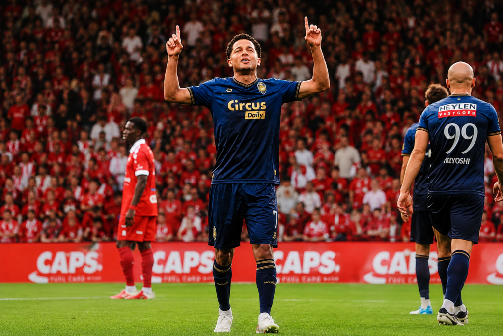 img of Anthony Valencia brilla con doblete en goleada del Royal Antwerp