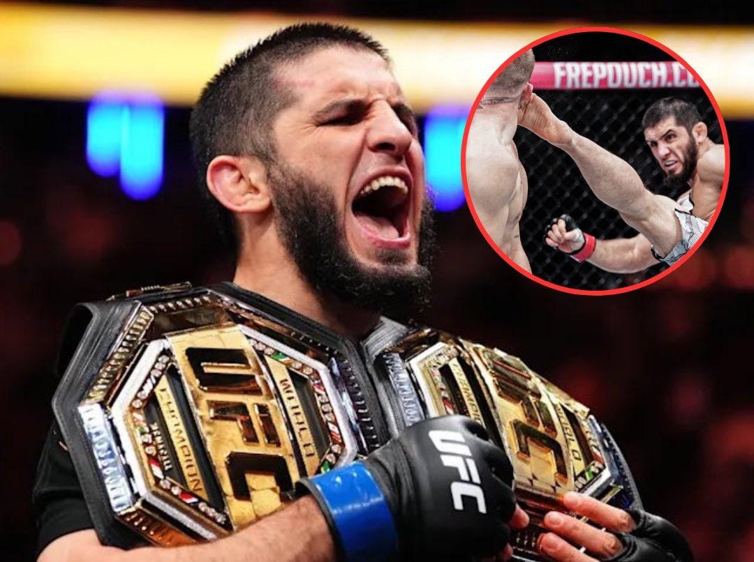 Islam Makhachev supera a Ian Garry y establece récord