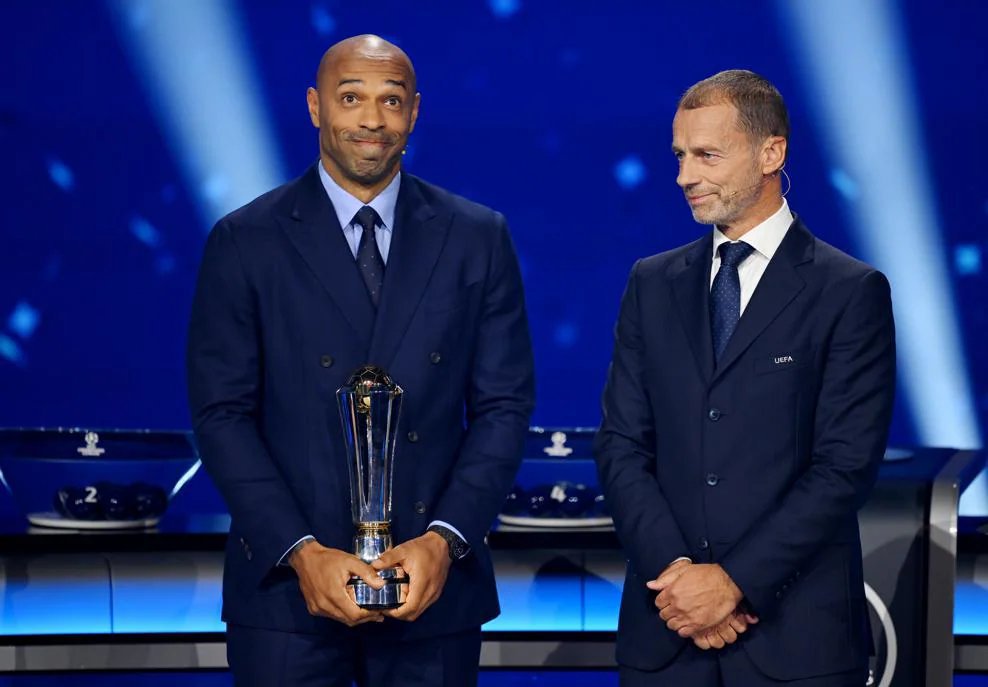 Thierry Henry sella su legado al recibir el Premio Presidente de la UEFA 2026