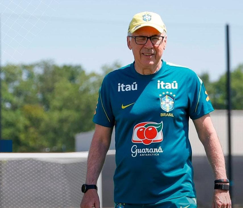 Ancelotti arma Brasil joven sin Neymar ni Casemiro - Selección brasileña con su nueva lista de convocados bajo la dirección de Ancelotti.