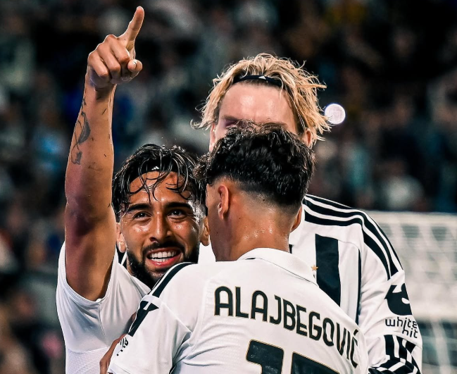 Juventus goleó 5-0 al NEC Nijmegen tras abrir el marcador en el minuto 9