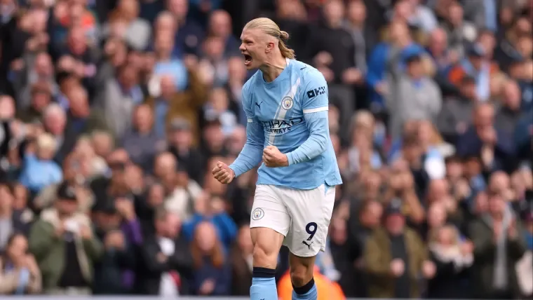 Haaland marca doblete en la victoria Del City ante AFC Bournemouth