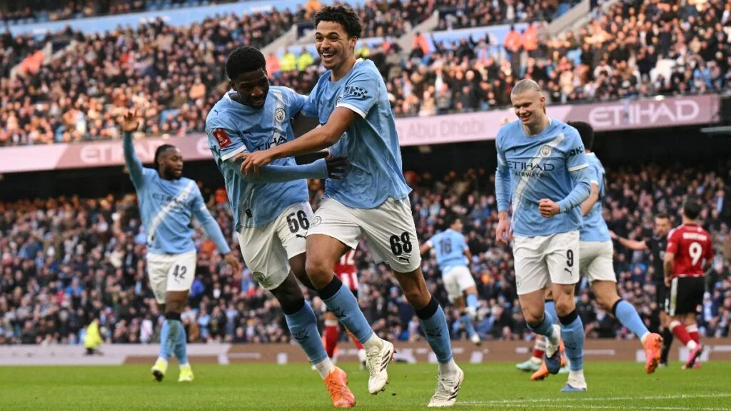 img of Histórica Goleada: Manchester City aplasta 10-1 al Exeter City en la FA Cup