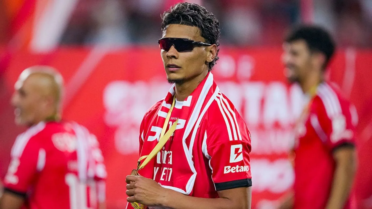 img of El colombiano Richard Ríos gana su primer título con el Benfica