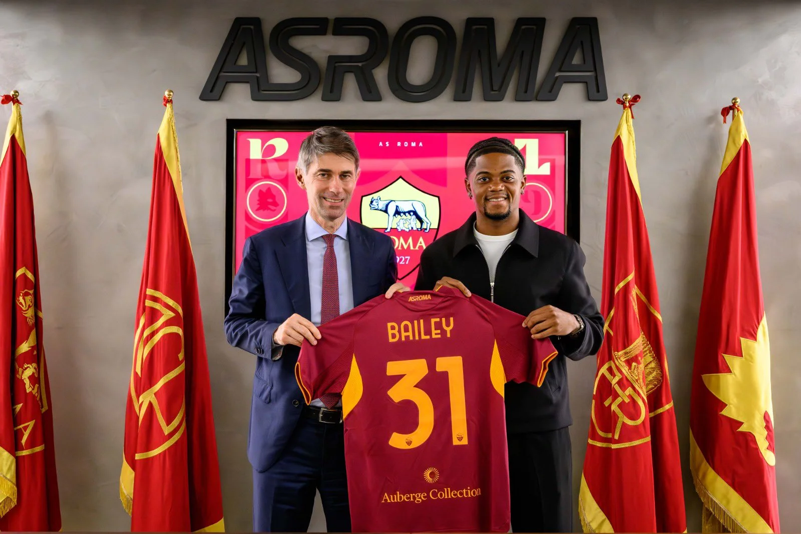 img of Leon Bailey se une oficialmente a la AS Roma en un préstamo desde Aston Villa