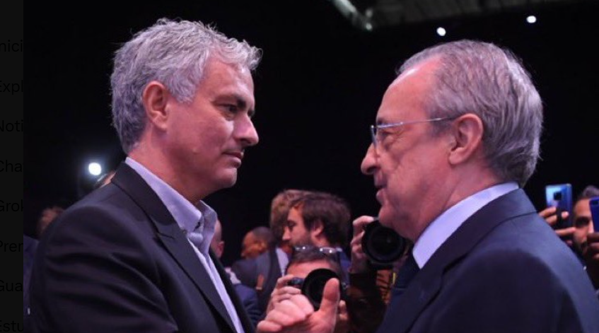 img of Mourinho se reúne con Florentino Pérez para discutir regreso al Real Madrid