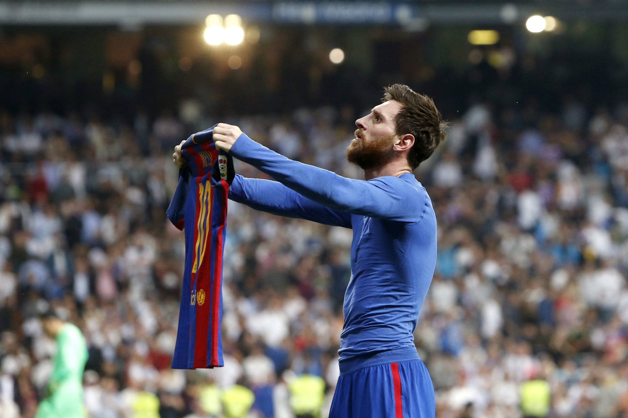 Messi celebra el título de LaLiga con un emotivo mensaje