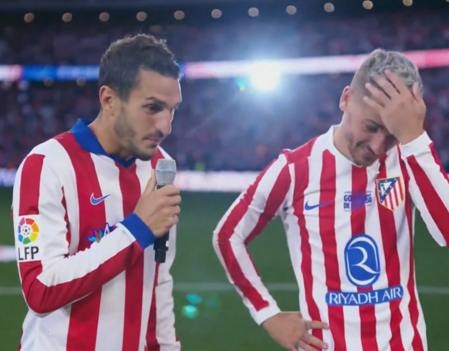 Koke recuerda la salida de Griezmann al Barça en emotivo mensaje