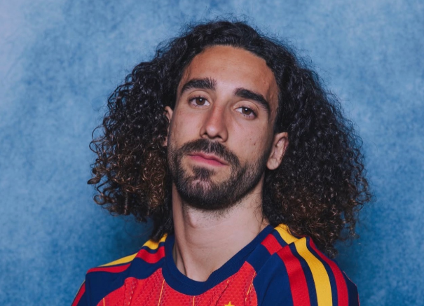 Cucurella sorprende a sus compañeros de la selección española con su fichaje al Real - Marc Cucurella en su presentación con el Real Madrid