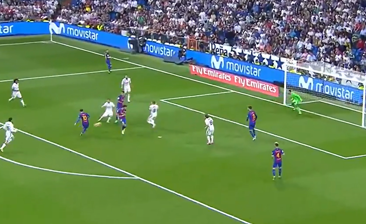 Messi: su gol histórico en el Bernabéu revive en el Barcelona