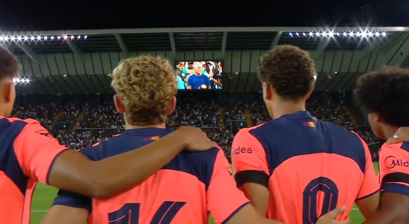 img of Barça rinde homenaje a Jorge Messi con emotivo minuto de silencio