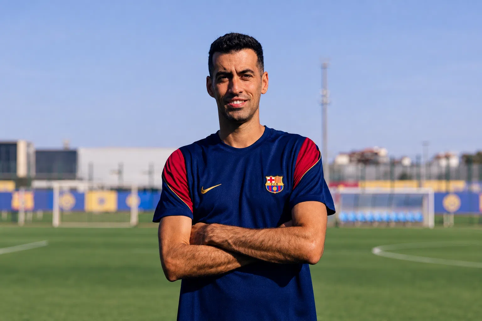 img of Busquets inicia como asistente en el Barça Atlètic y arranca su licencia UEFA A