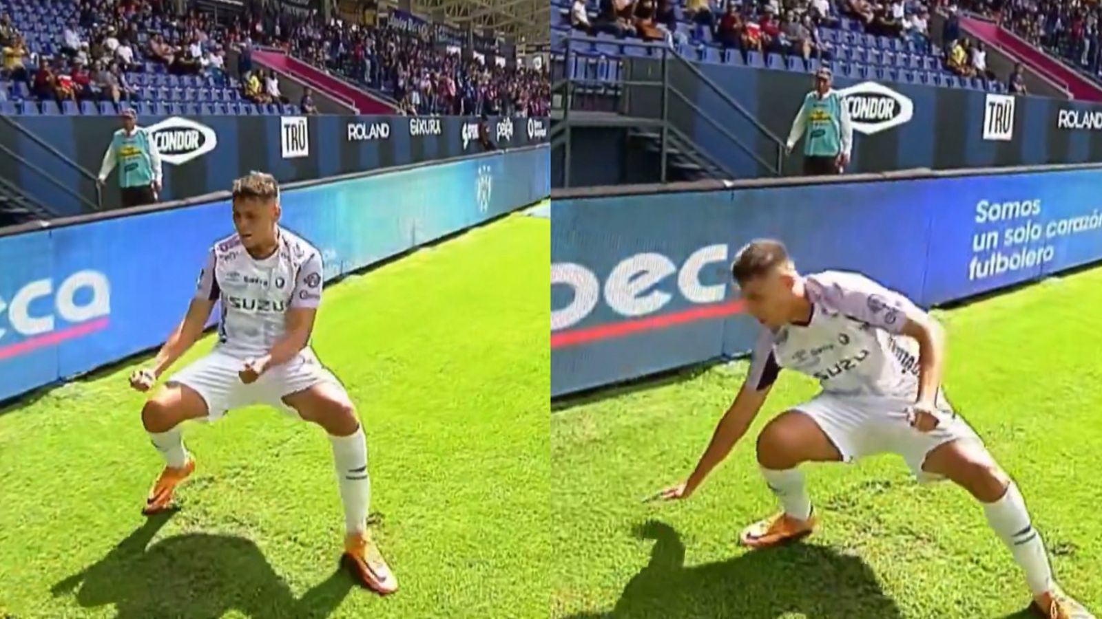 Arrieta fuera 9-12 meses por ruptura de ligamentos tras lesionarse festejando un gol - Santiago Arrieta se lesionó festejando un gol en un partido de LigaPro.