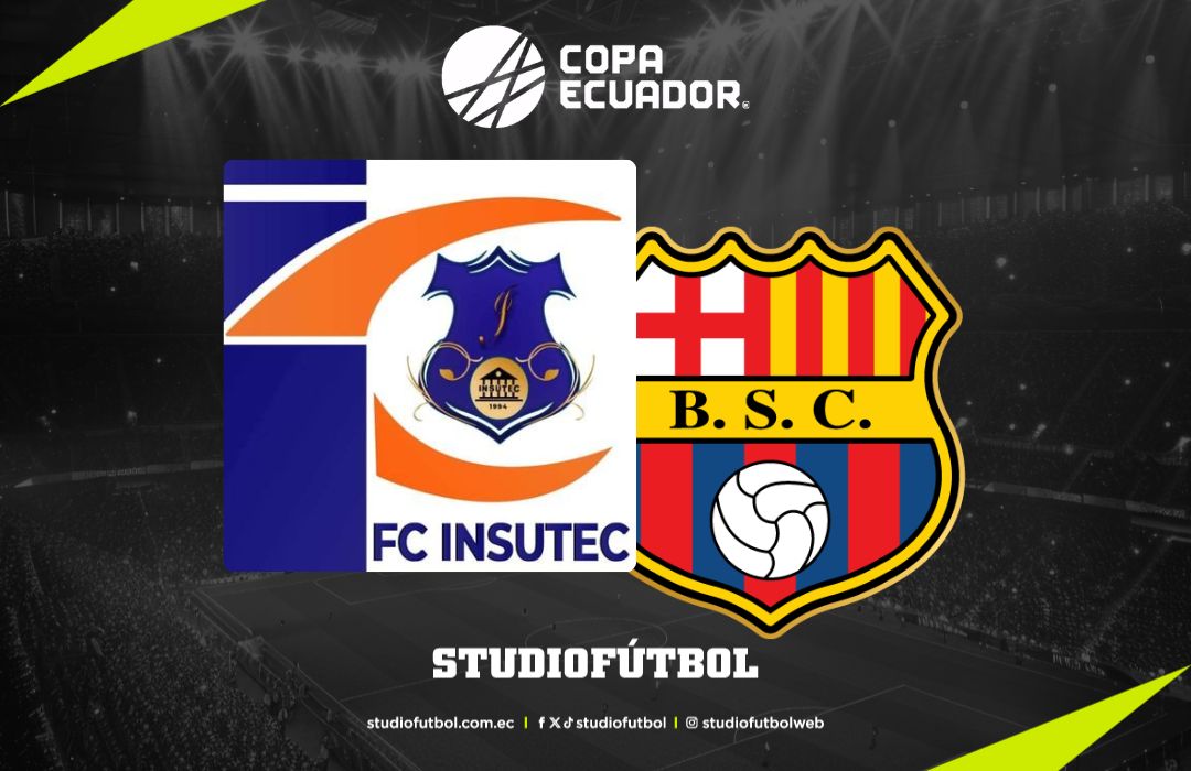 Barcelona SC enfrenta a Insutec en los 16vos de final de la Copa Ecuador 2026