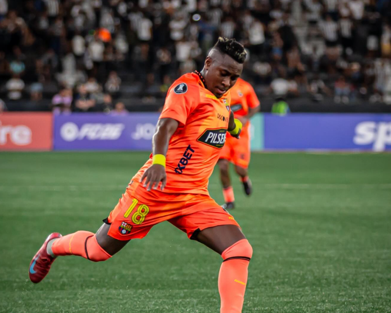 Bryan Carabalí pide dar vuelta a la página tras la eliminación de Barcelona SC