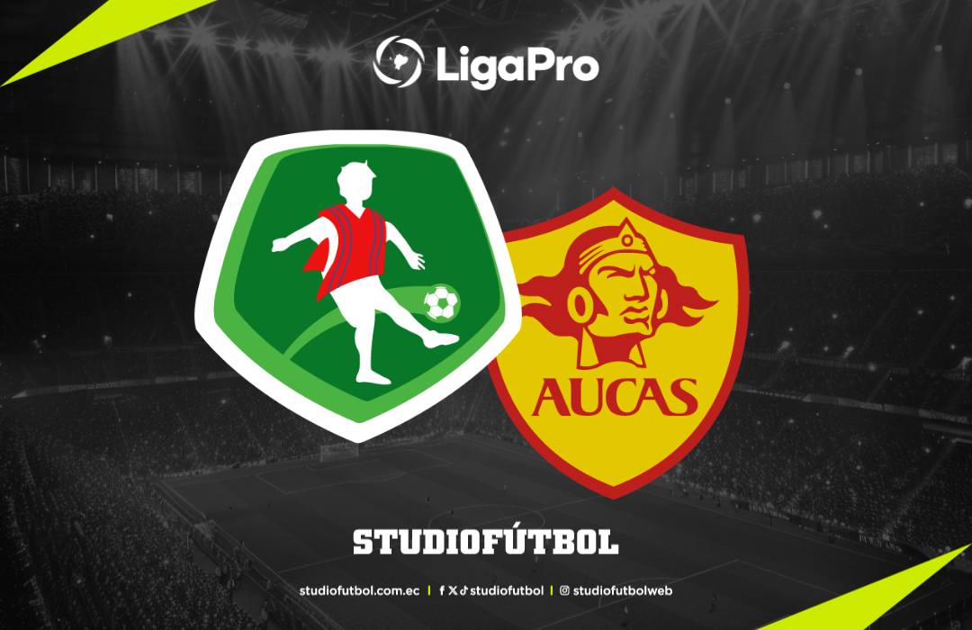 Mushuc Runa enfrenta a Aucas - Mushuc Runa y Aucas en acción