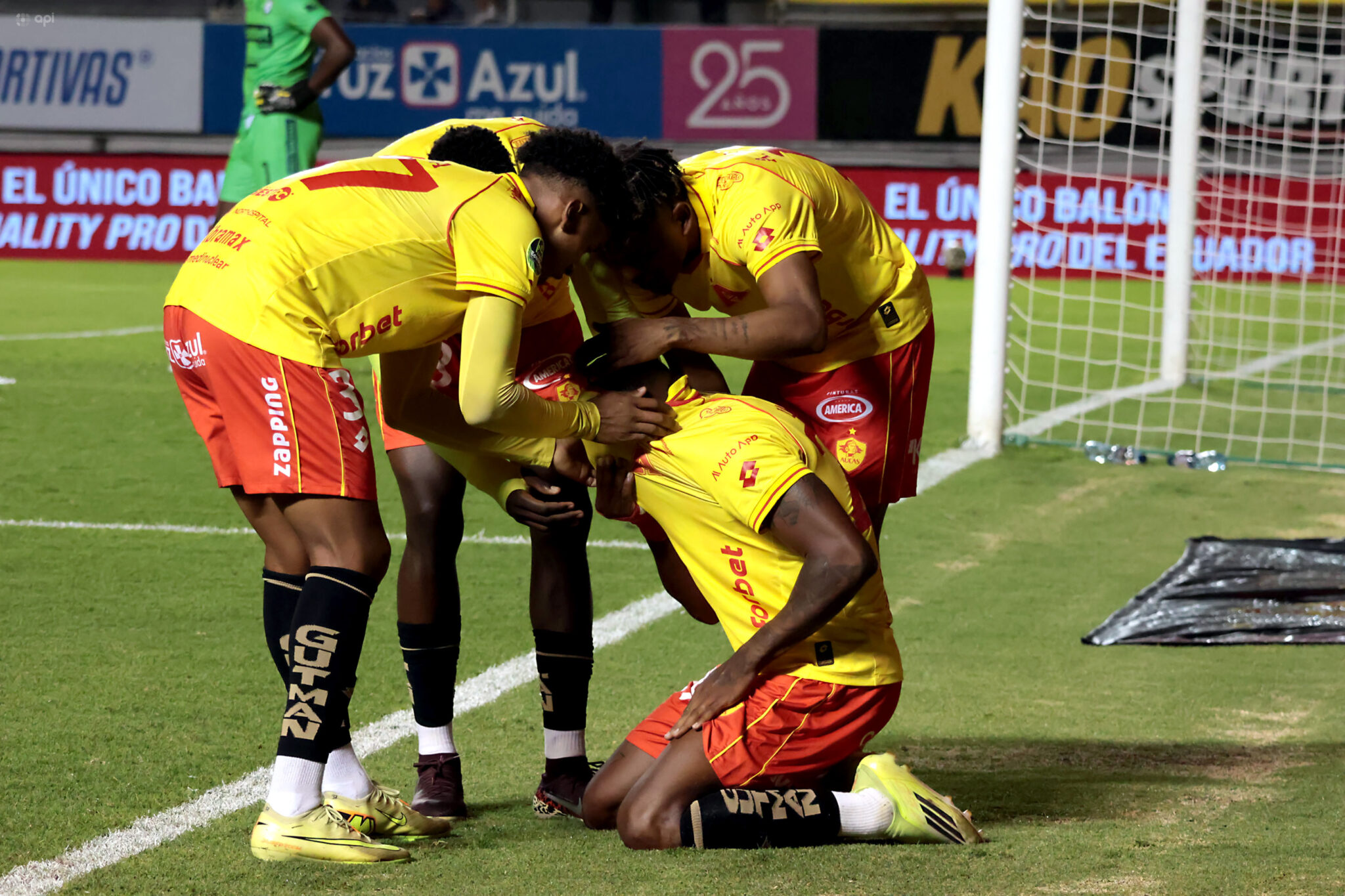 Aucas supera a Guayaquil City con gol de Luis Arroyo en el 45+3