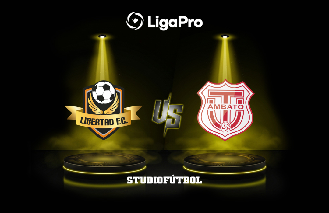 Libertad busca remontar ante Técnico Universitario en la LigaPro - Libertad y Técnico Universitario en acción
