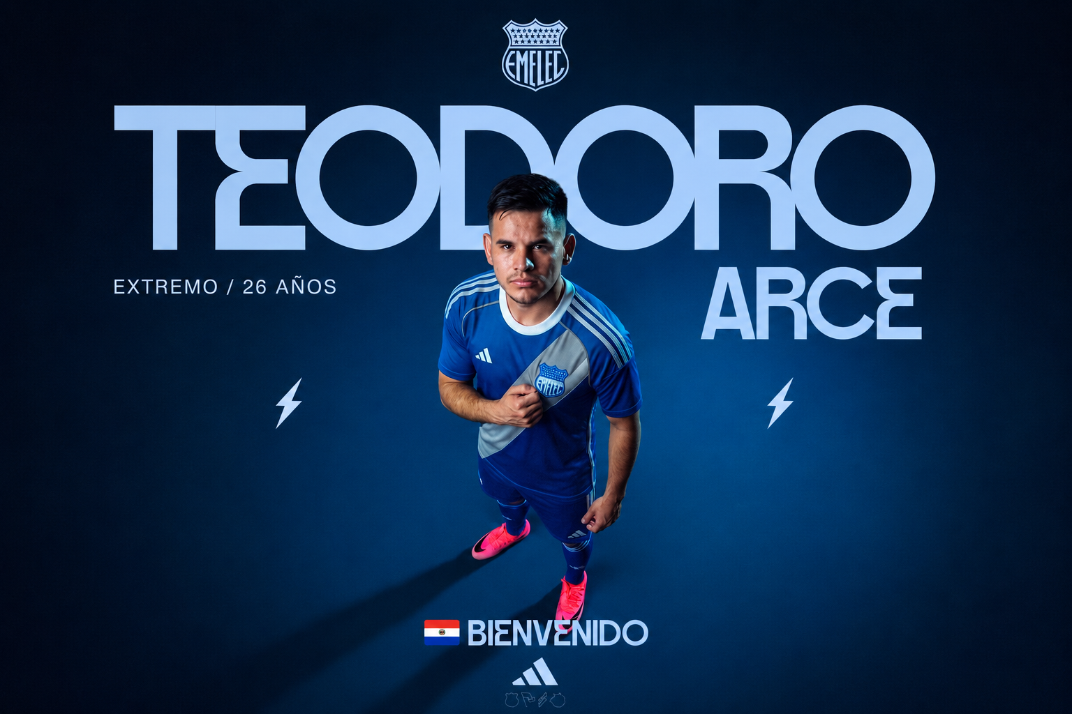 Emelec refuerza su ataque con Teodoro Arce