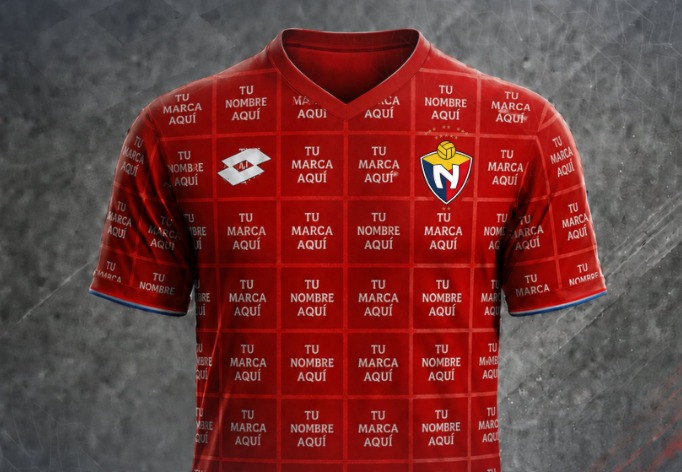 El Nacional lanza camiseta conmemorativa con espacios publicitarios para hinchas y marcas