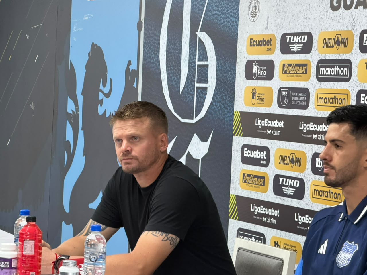 Nasuti: "Hicimos un gran primer tiempo" en el empate de Emelec