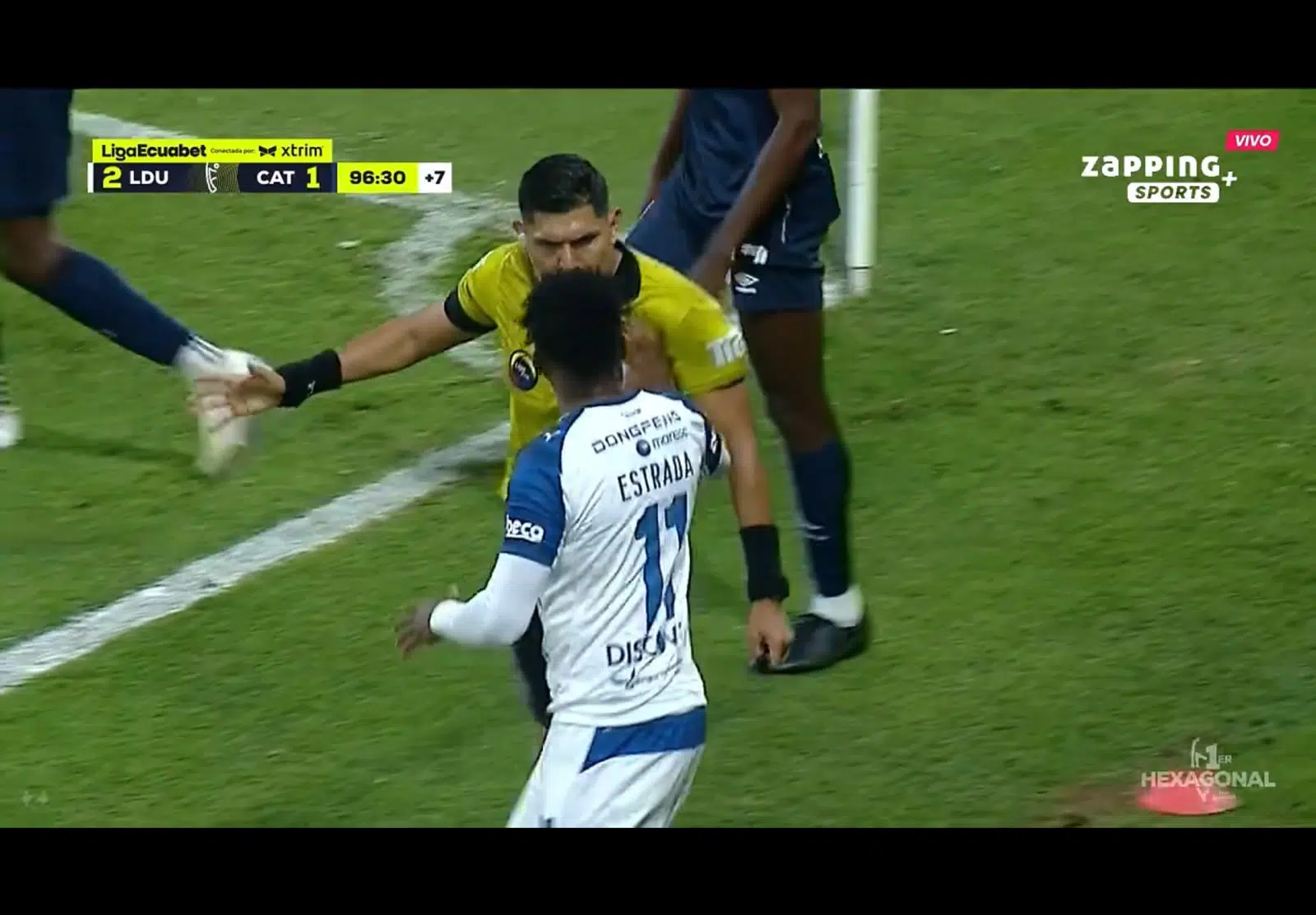 img of Michael Estrada no recibe sanción tras polémico LDU vs Universidad Católica