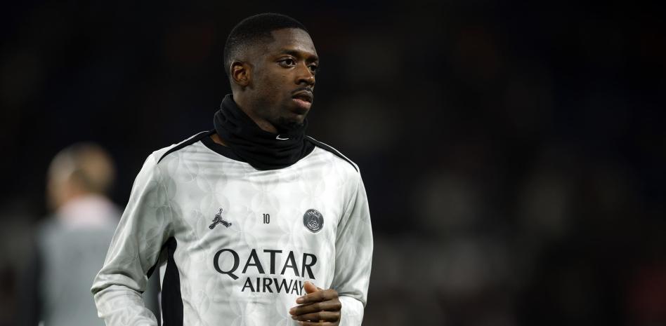 Dembélé sufre distensión muscular y el PSG teme por su presencia en la final de Champions - Ousmane Dembélé se lesionó en el partido contra el Paris FC
