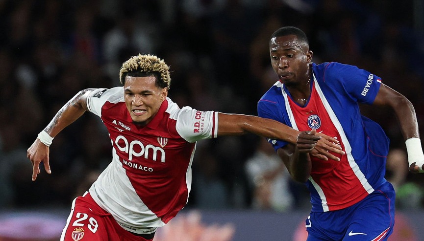 Monaco derrumba al PSG en el minuto 72 y deja al conjunto sin puntos