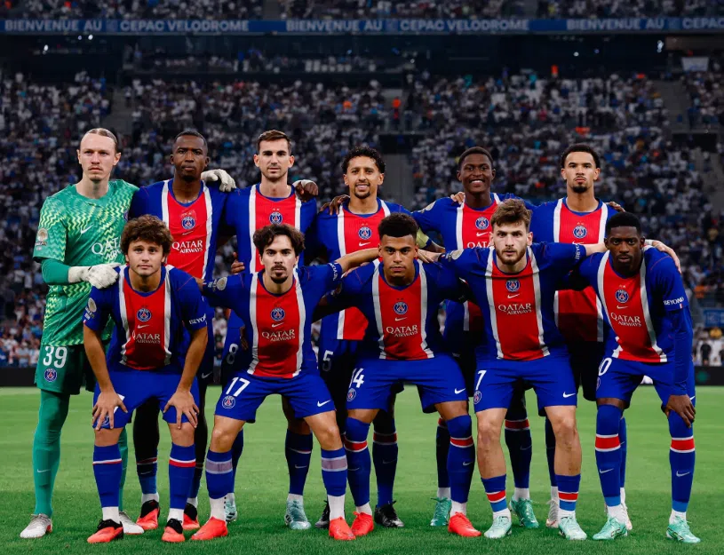 img of Marquinhos sella la victoria del PSG ante Marsella con Pacho titular