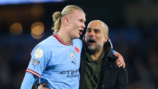 img of Haaland recuerda a Guardiola: extrañará sus charlas