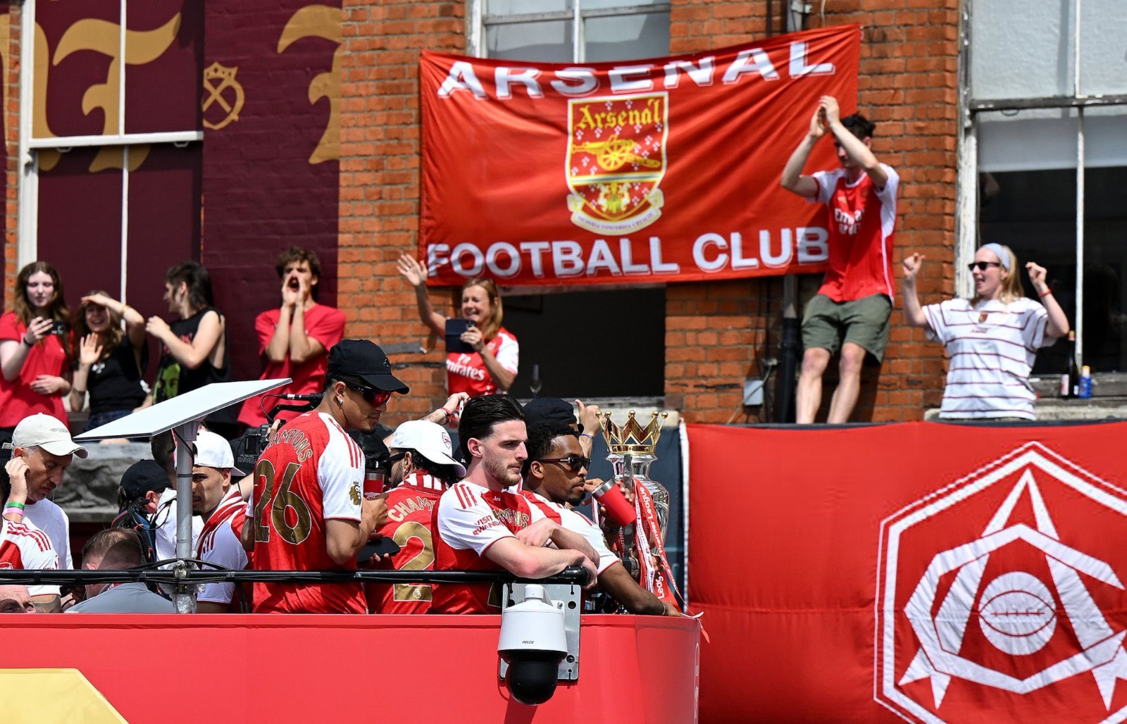 img of Arsenal sella su título con desfile por Londres