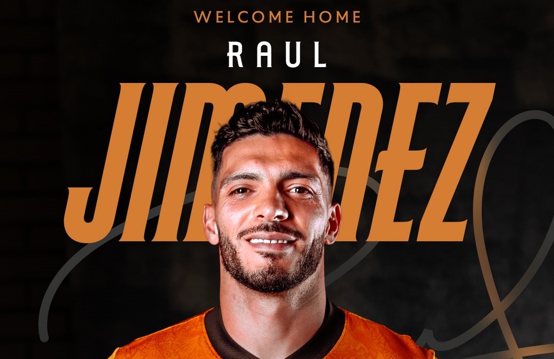 Raúl Jiménez regresa a Wolverhampton después de su paso por Fulham