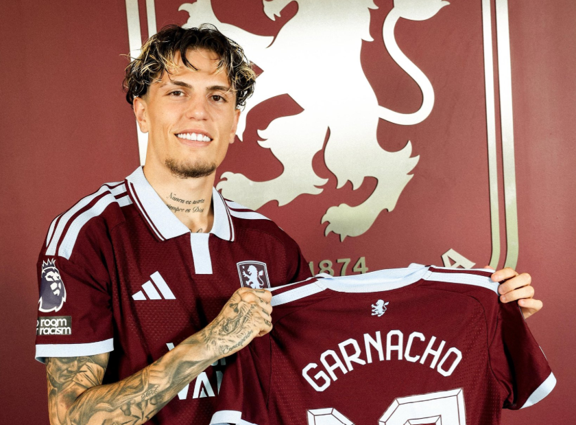 Aston Villa refuerza su ataque con la incorporación de Alejandro Garnacho - Alejandro Garnacho, nuevo refuerzo del Aston Villa