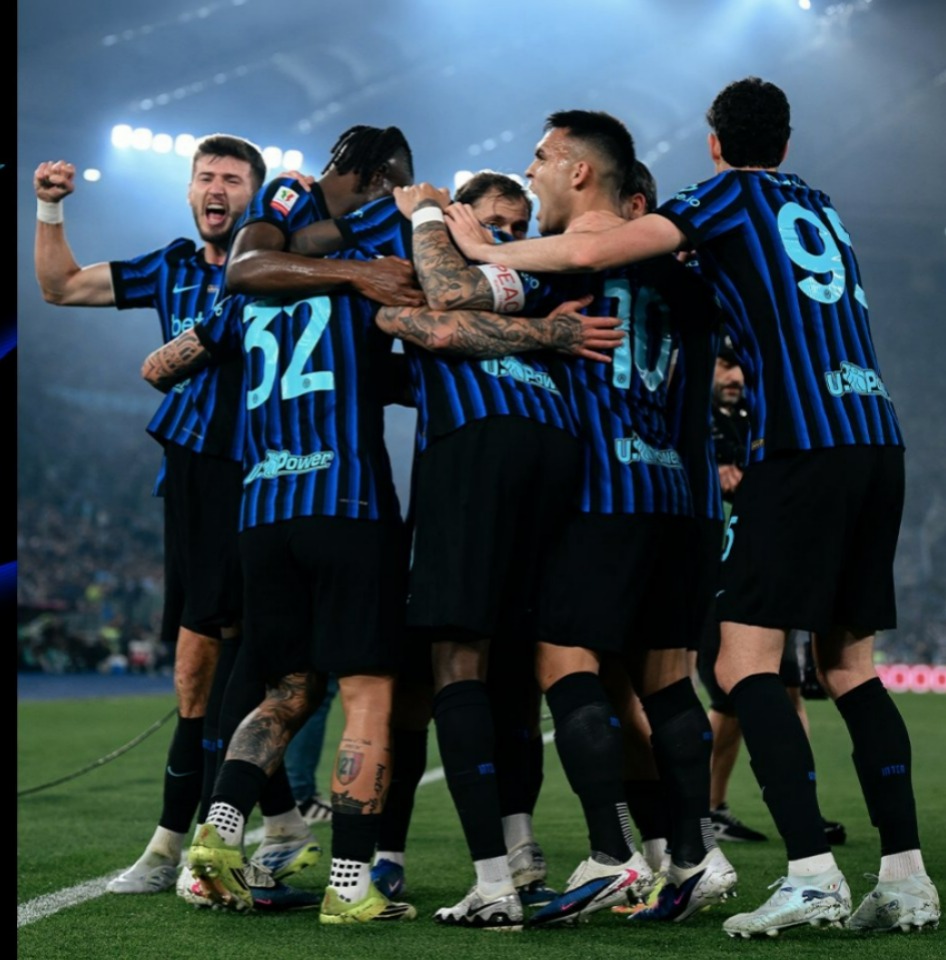 Inter supera a Lazio y completa doblete nacional