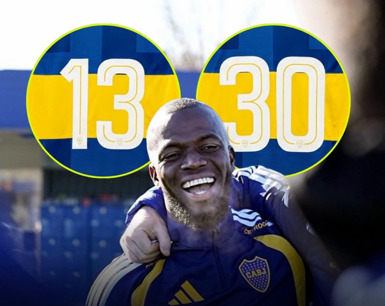 Enner Valencia elige dorsales para Boca: 13 y 30