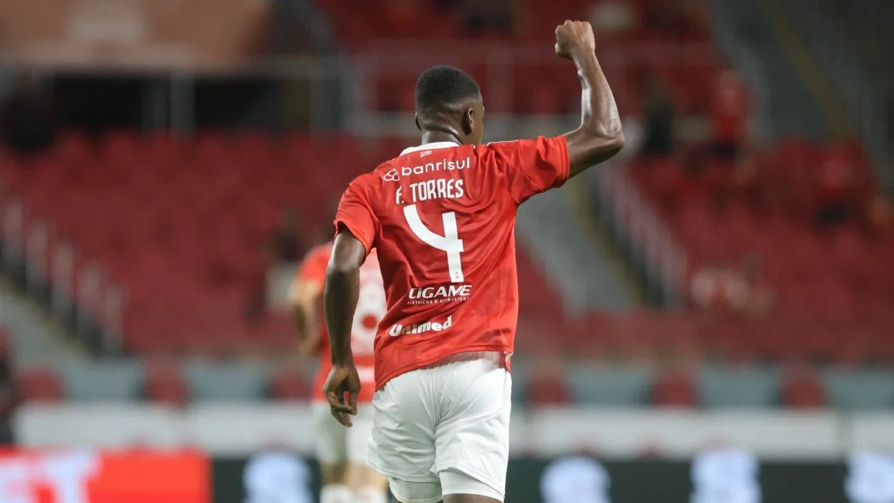 img of Debut con gol de Félix Torres con Internacional de Porto Alegre