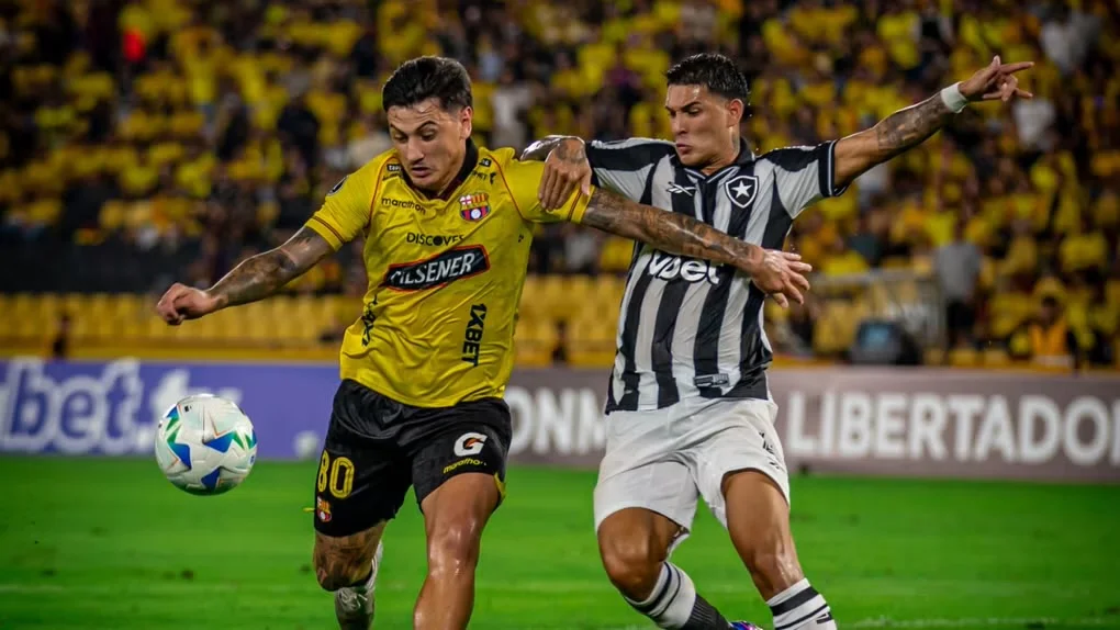 Tito Villalba ilusionó, pero el Fogão igualó: Barcelona y Botafogo dejan abierta la serie