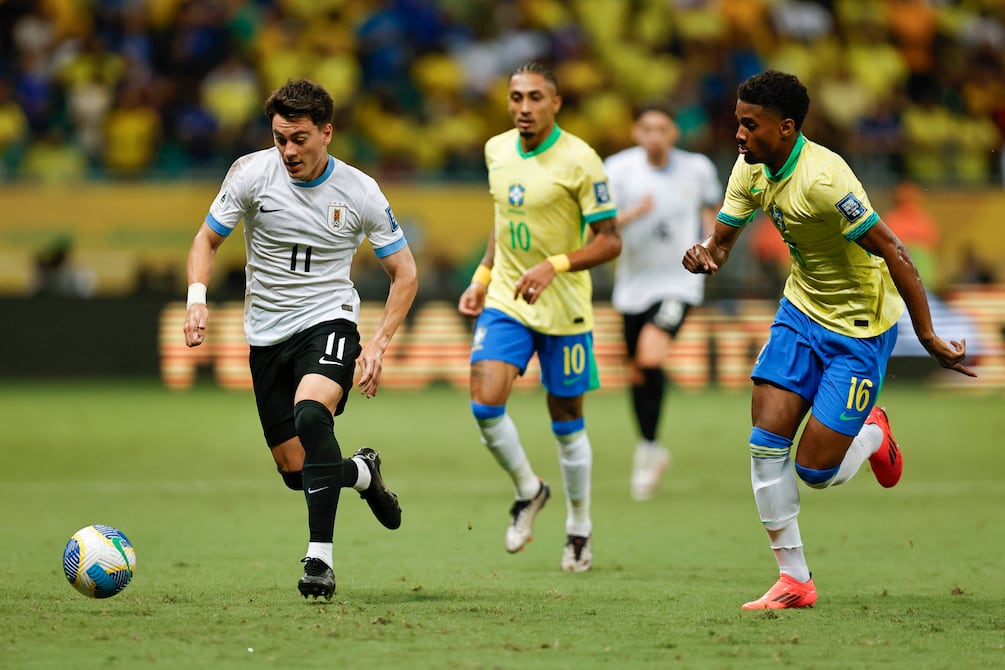 img of Brasil reparte puntos con Uruguay en casa