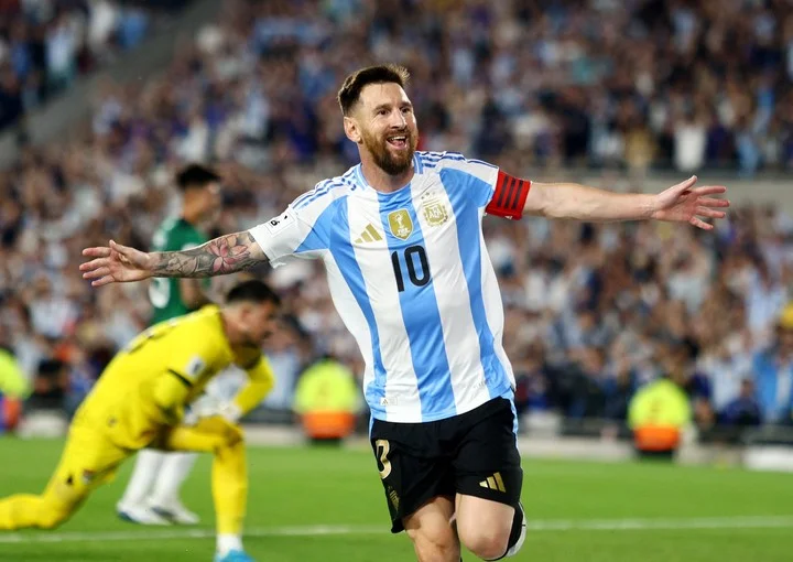 img of Hat Trick de Messi y goleada de Argentina en casa ante Bolivia