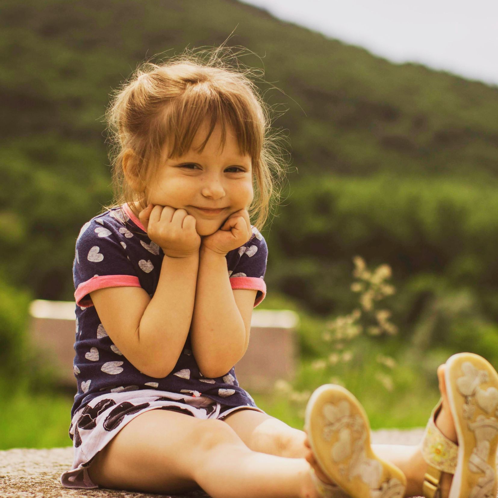 Kinderen die mediteren