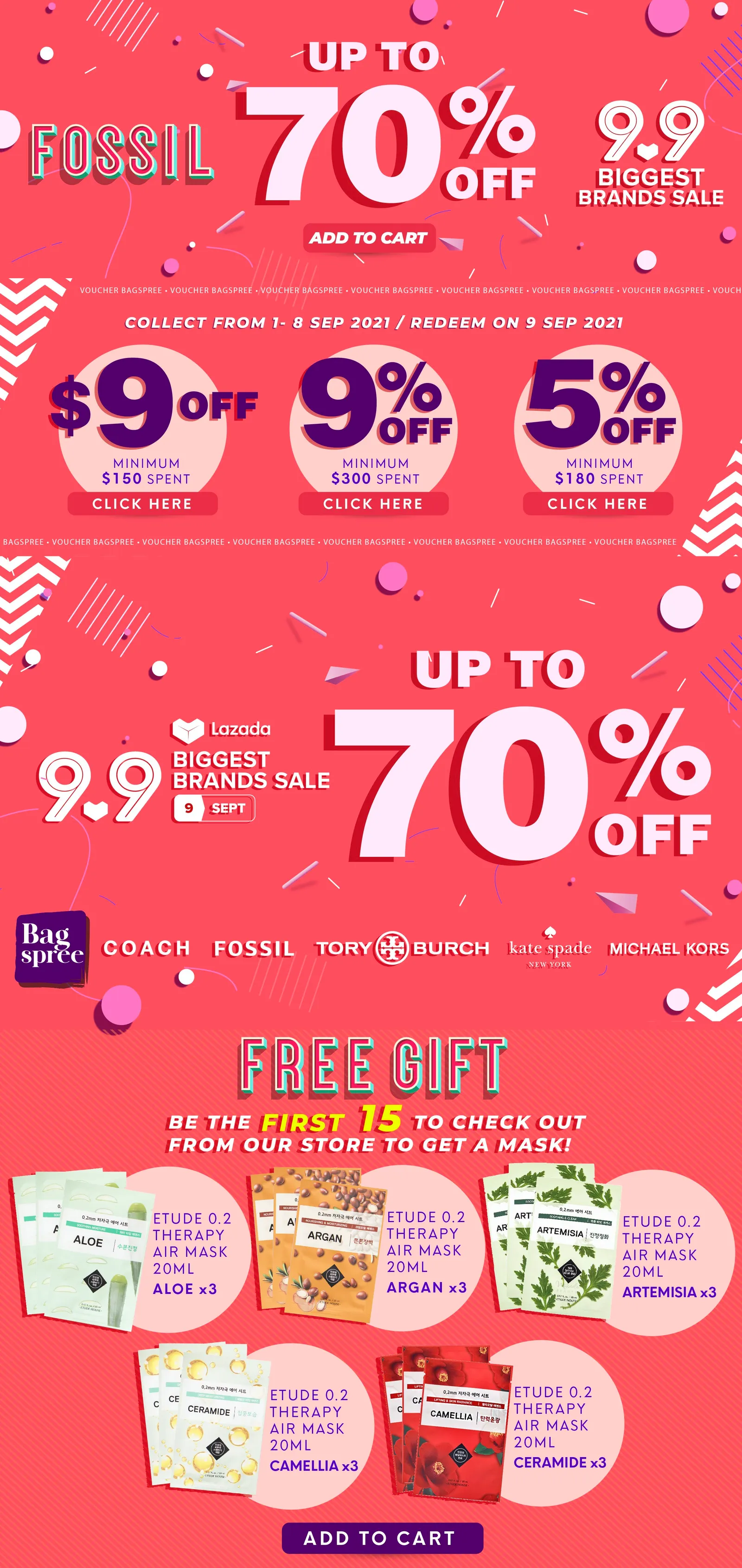 Bagspree brand collateral