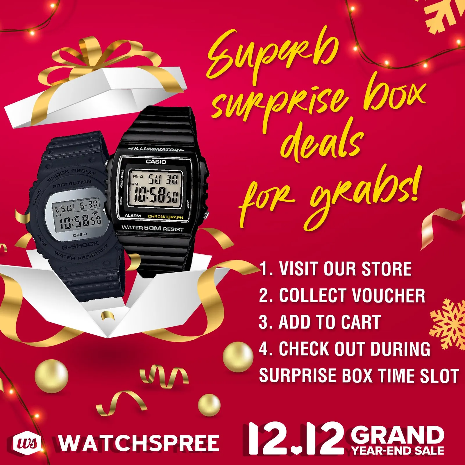 Watchspree packaging mockup